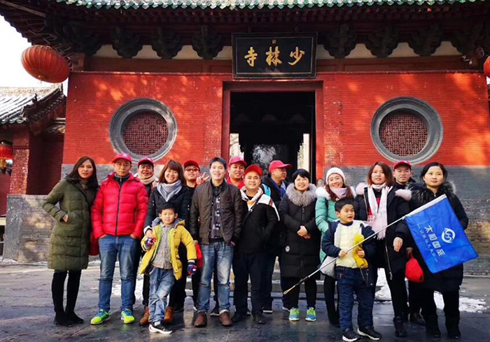 Warmly welcome the distributors of Guilin, Guangxi to visit Nongda Biochemical Company and visit Shaolin Temple.(圖（tú）3)